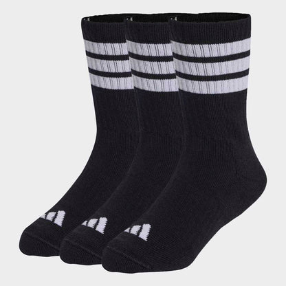 Medias Adidas 3S KD C CRW 3P Unisex - Urbano | KD1719 Negro/Blanco