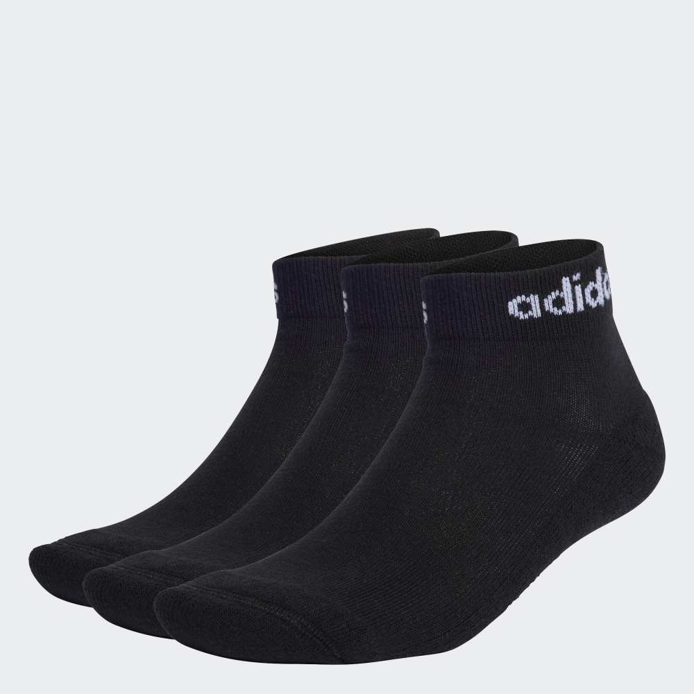 Medias Adidas C LIN ANKLE 3P Unisex - Urbano | IC1303 Negro