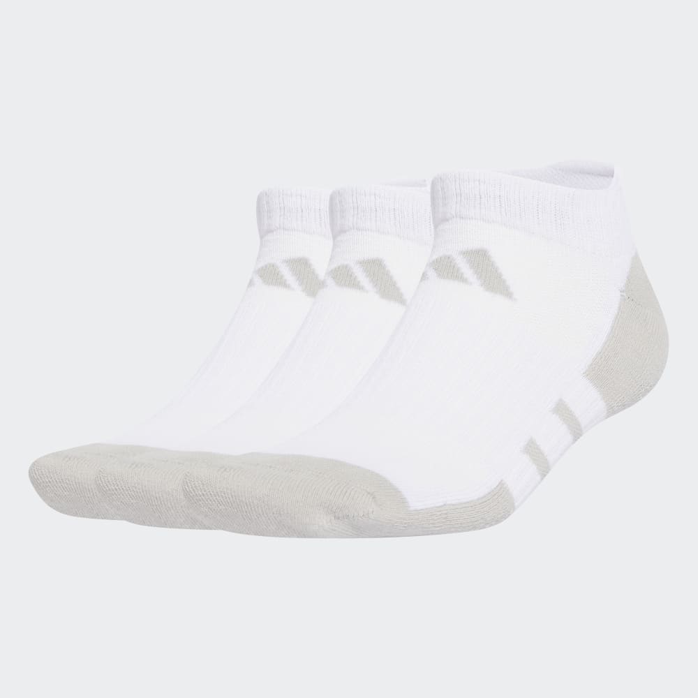 Medias Adidas Essentials Climacool Corte Bajo 3P Unisex - Training | Blanco