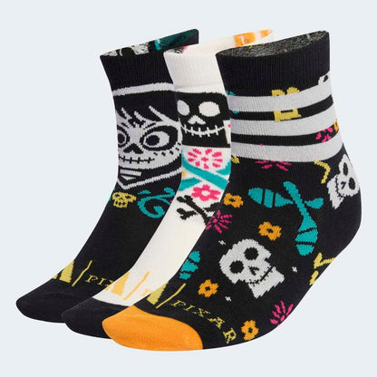 Medias Adidas LK DY CO 3PP Mujer - Urbano | JM4472 Negro/Blanco/Naranja