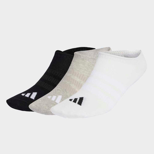 Medias Adidas T ESS NS 3P Unisex - Urbano | KD1715 Blanco/Gris/Negro