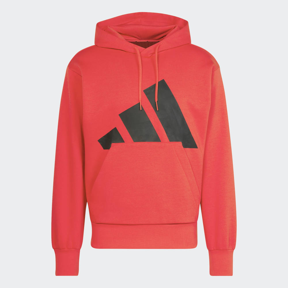 Polera Adidas con Capucha Essentials Big Logo Hombre - Urbano | JE8886 Rojo