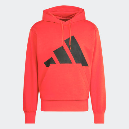 Polera Adidas con Capucha Essentials Big Logo Hombre - Urbano | JE8886 Rojo