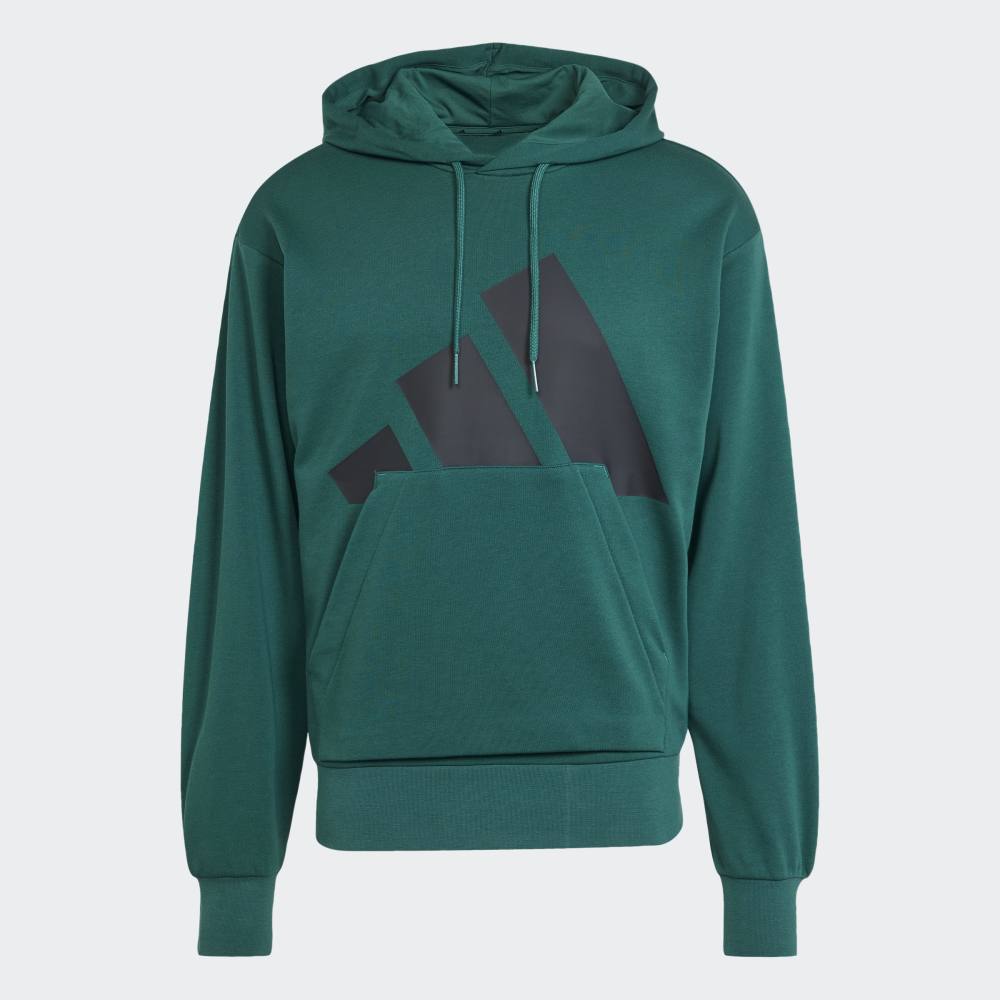 Polera Adidas con Capucha Essentials Logo Grande Hombre - Urbano | Verde