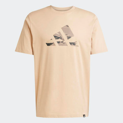 Polo Adidas Camo Logo Graphic Hombre - Urbano | JM6382 Marrón