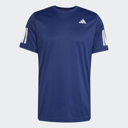 Polo Adidas Club 3STR TEE Hombre - Tenis | JN5730 Azul