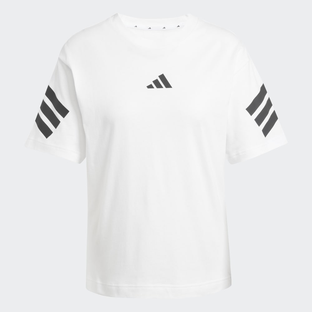 Polo Adidas Future Icons 3 Tiras Mujer - Urbano | JE0238 Blanco