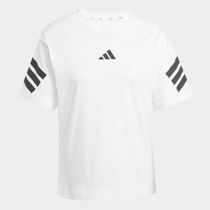 Polo Adidas Future Icons 3 Tiras Mujer - Urbano | JE0238 Blanco