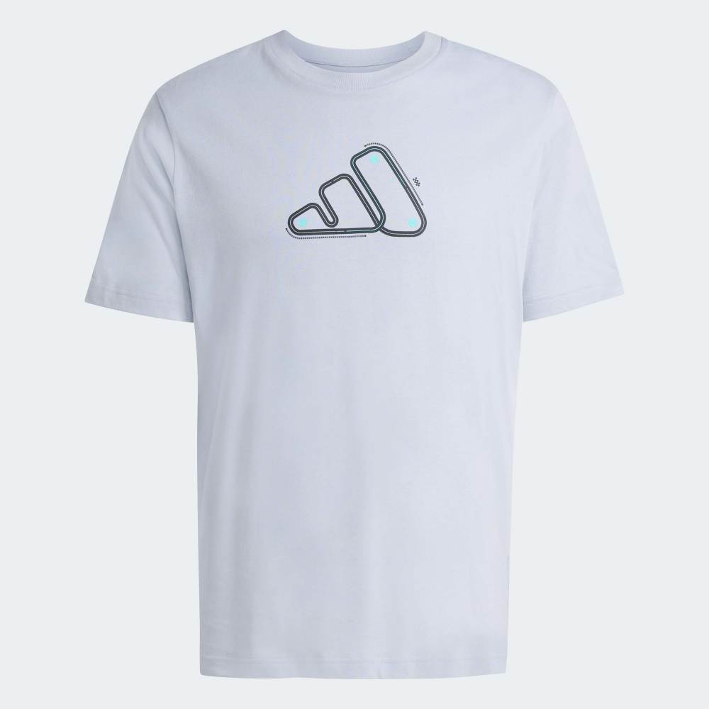 Polo Adidas Graphic Motorsport Track Hombre - Urbano | JZ5051 Blanco