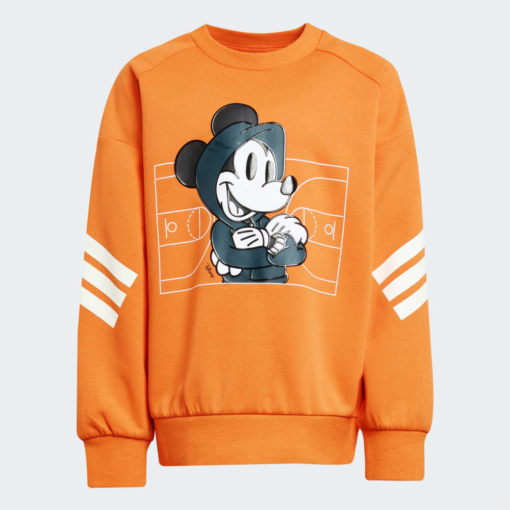 Sudadera Adidas Disney Mickey Mouse Unisex - Urbano | JL9188 Naranja