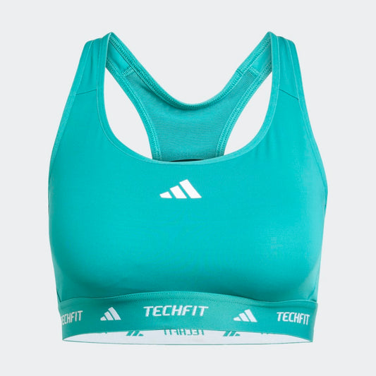 Top Adidas Deportivo Techfit Mujer - Training | JW7245 Turqueza