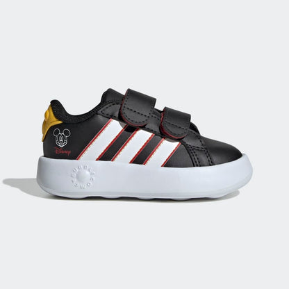 Zapatillas Adidas Disney Mickey Mouse Grand Court Niños - Urbano | JQ8071 Negro
