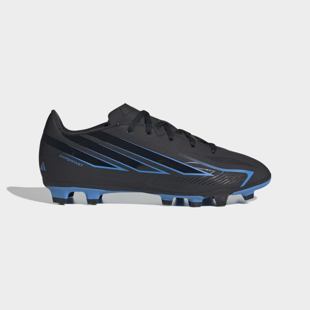 Zapatillas Adidas F50 Hyperfast Club FG/MG J Unisex - Fútbol | KK1306 Negro / Azul