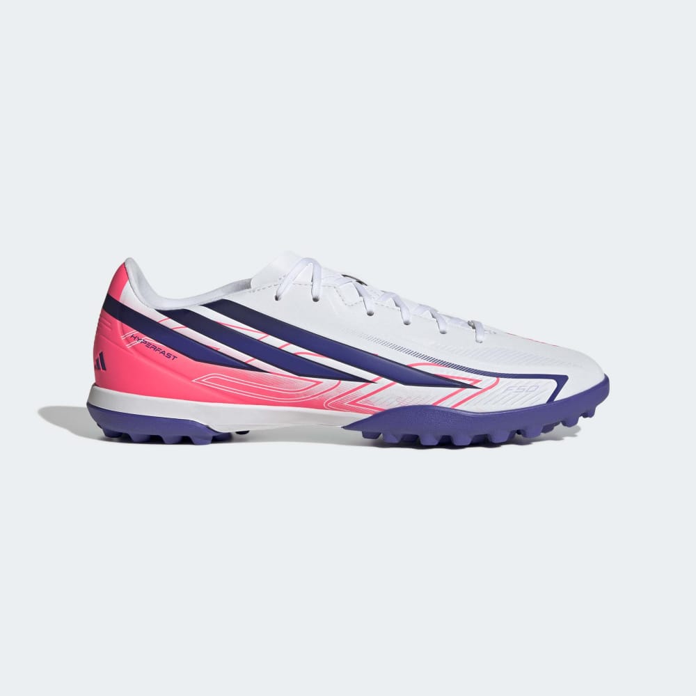 Zapatillas Adidas F50 Hyperfast Club TF Hombre - Fútbol | KJ3409 Blanco