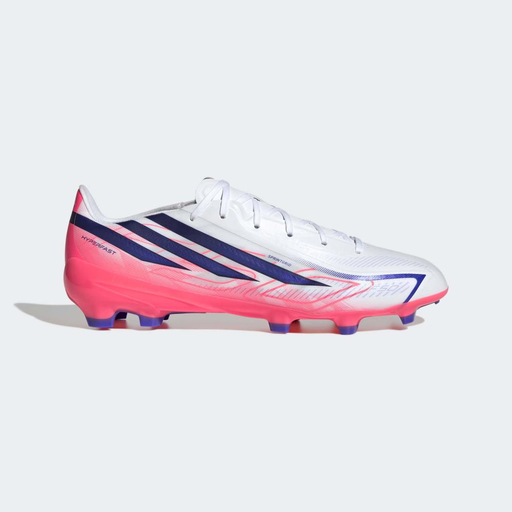 Zapatillas Adidas F50 Hyperfast League FG Hombre - Fútbol | KJ3412 Blanco / Azul