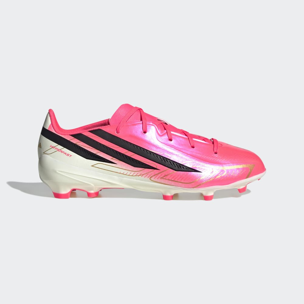 Zapatillas Adidas F50 Hyperfast League FG Unisex - Fútbol | HQ5161 Rosa