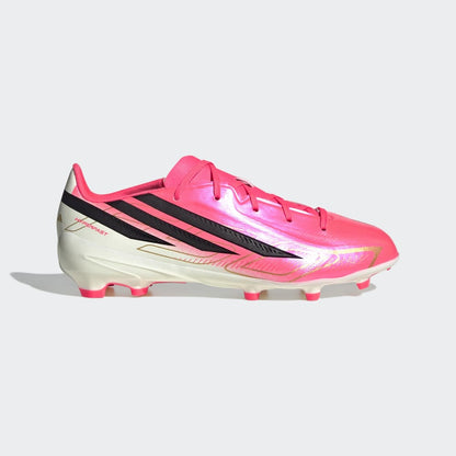 Zapatillas Adidas F50 Hyperfast League FG Unisex - Fútbol | HQ5161 Rosa