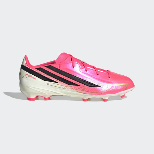 Zapatillas Adidas F50 Hyperfast League FG Unisex - Fútbol | HQ5161 Rosa
