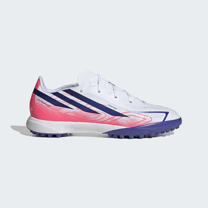 Zapatillas Adidas F50 Hyperfast League TF Unisex - Fútbol | KK1321 Blanco / Azul