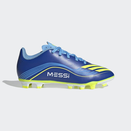 Zapatillas Adidas F50 Messi Club FG/MG Niños - Fútbol | JP7458 Azul