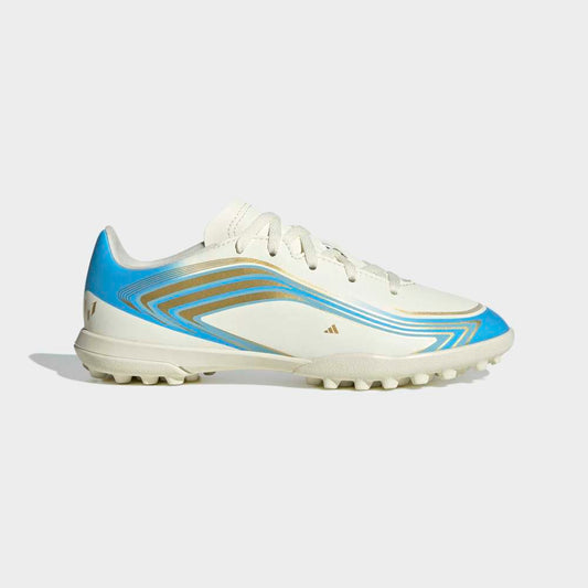 Zapatillas Adidas F50 Messi Club TF Niños - Fútbol | KK1380 Blanco