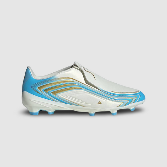 Zapatillas Adidas F50 Messi League LL FG Unisex - Fútbol | IH1907 Blanco / Celeste