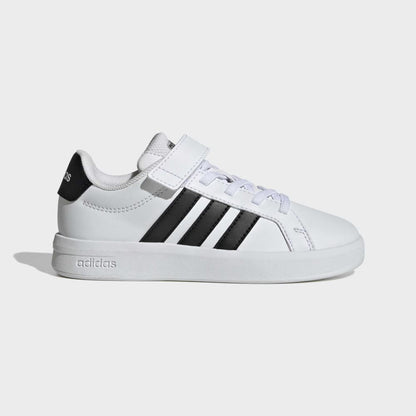 Zapatillas Adidas Grand Court 3.0 Niños - Urbano | HP3531 Blanco/Negro