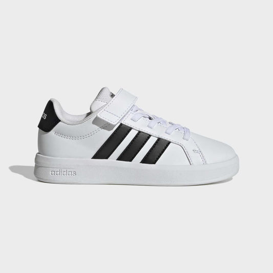 Zapatillas Adidas Grand Court 3.0 Niños - Urbano | HP3531 Blanco/Negro