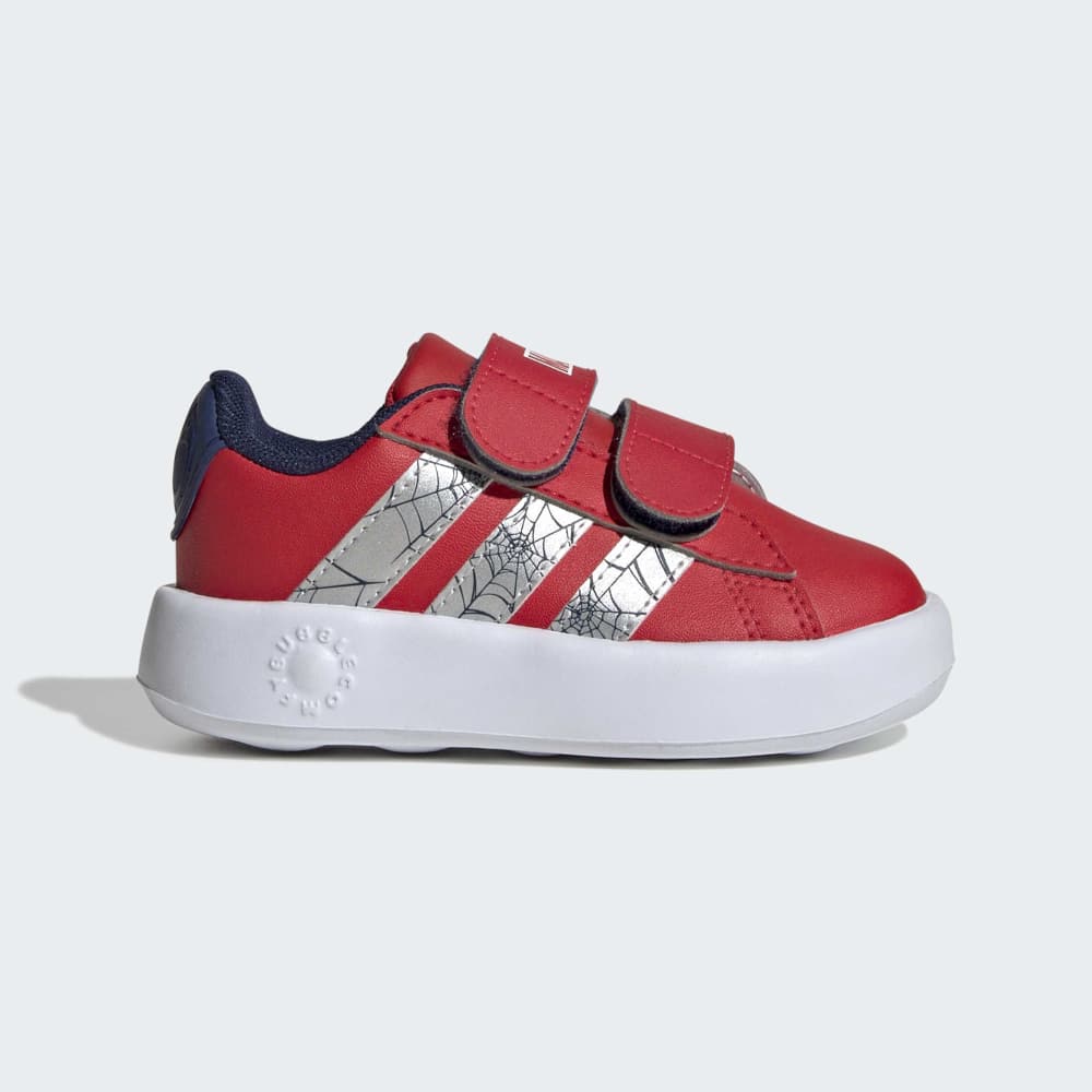 Zapatillas Adidas Grand Court Spider-Man Niños - Urbano | KI9193 Rojo/Blanco