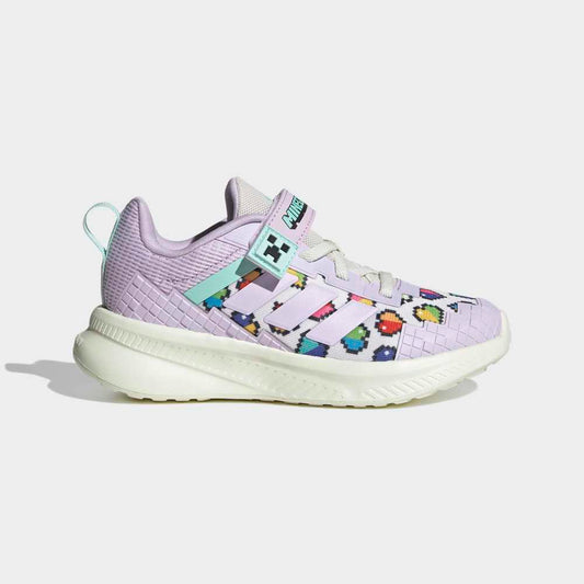 Zapatillas Adidas Minecraft Fortarun Niños - Urbano | JR1950 Lila