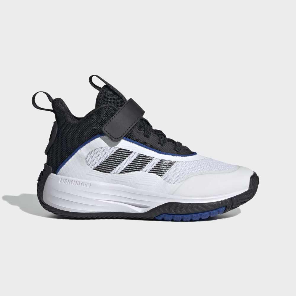 Zapatillas Adidas Ownthegame 3.0 Unisex - Básquet | IF4592 Blanco / Negro