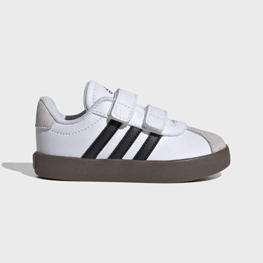 Zapatillas Adidas VL Court 3.0 Niños - Urbano | ID9157 Blanco