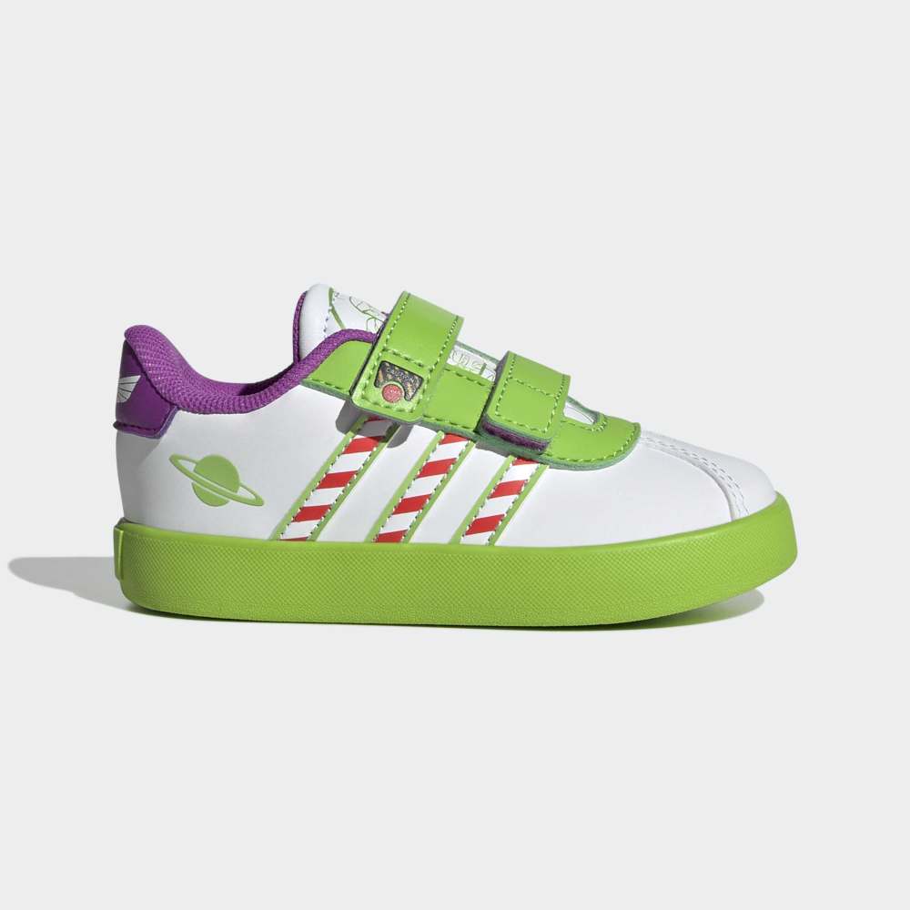 Zapatillas Adidas VL Court 3.0 Pixar Toy Story Niños - Urbano | JQ4386 Blanco