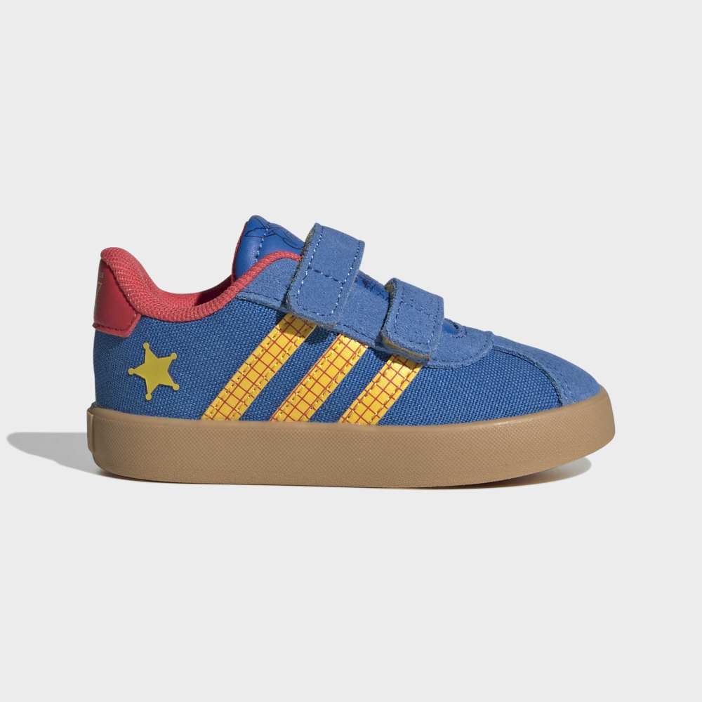 Zapatillas Adidas VL Court 3.0 Toy Story Woody Niños - Urbano | JQ4381 Azul