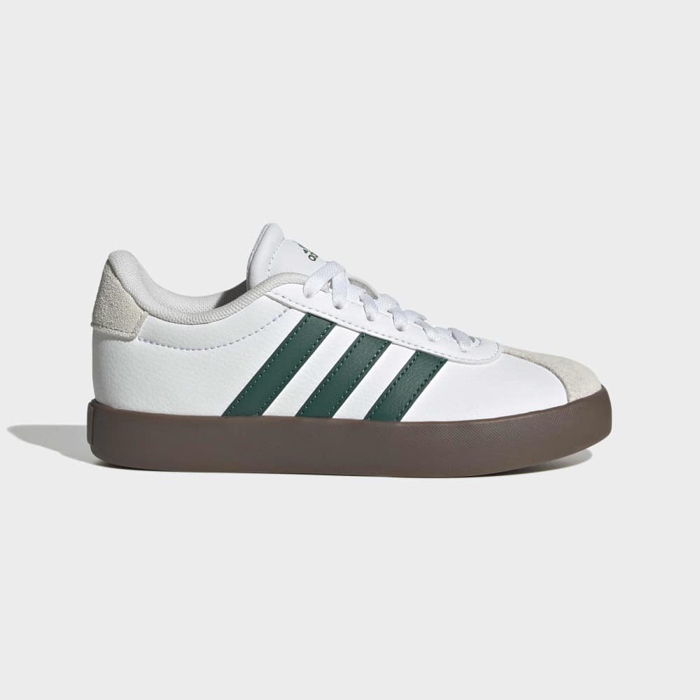 Zapatillas Adidas VL Court 3.0 Unisex - Urbano | KK2261 Blanco/Verde