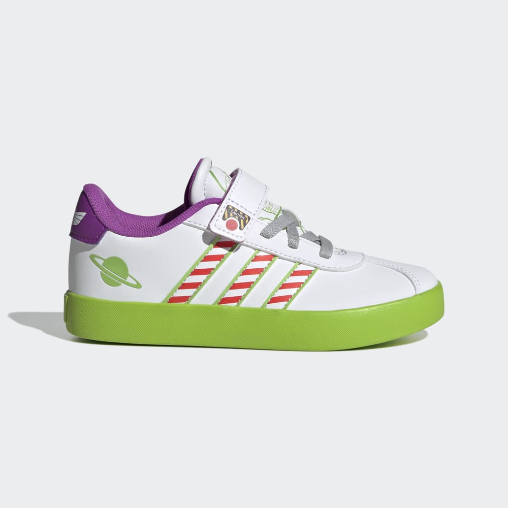 Zapatillas Adidas VL Court Pixar Toy Story Niños - Urbano | JQ4385 Blanco