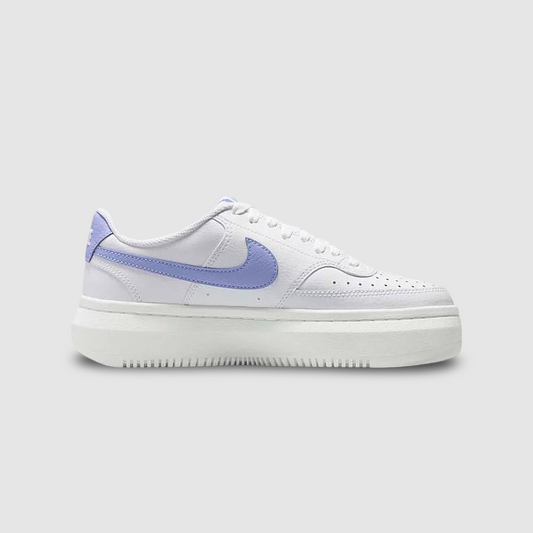 Zapatillas Nike Court Vision Alta Mujer - Urbano | DM0113 105 Blanco/Lila