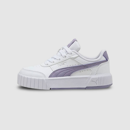 Zapatillas Puma Carina Mia Niños - Urbano | 403747 07 Blanco / Lila