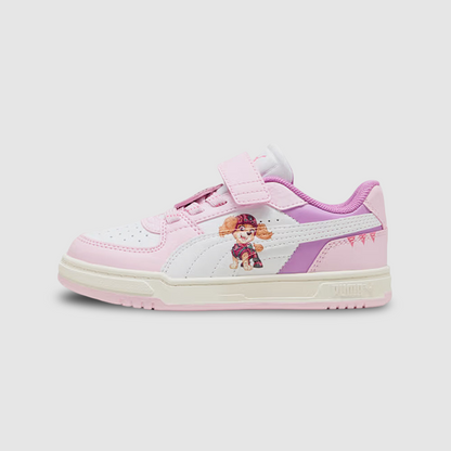 Zapatillas Puma Caven III Paw Patrol Girls AC+ PS Niños - Urbano | Blanco/Rosado