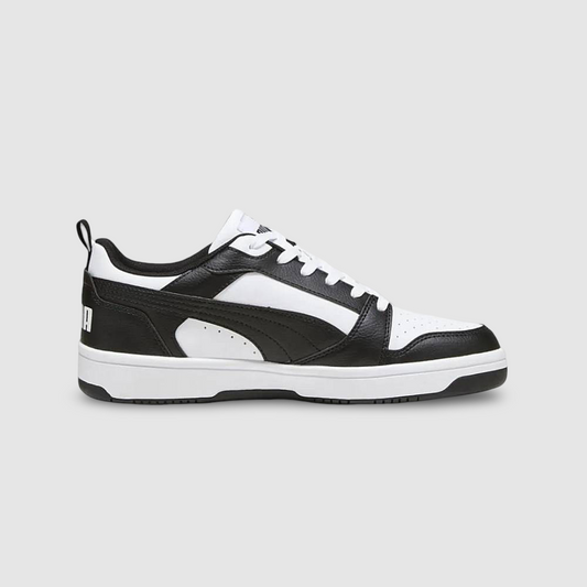 Zapatillas Puma Rebound V6 Low Hombre - Urbano | 392328 01 Blanco/Negro