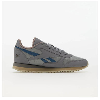Zapatillas Reebok Classic Leather Ripple Unisex - Running | HQ6253 Gris