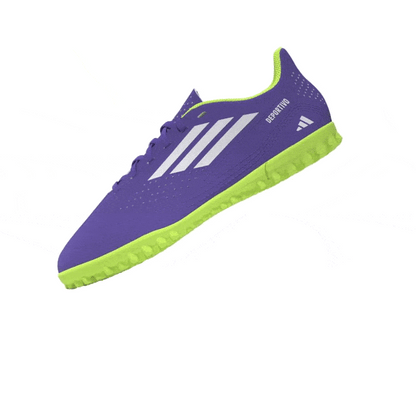 Zapatillas Adidas Deportivo III TF Unisex - Fútbol | JS0185 Púrpura