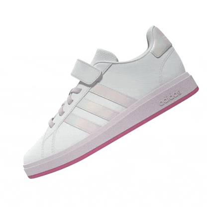 Zapatillas Adidas Grand Court 2.0 Niños - Urbano | JS3939 Blanco