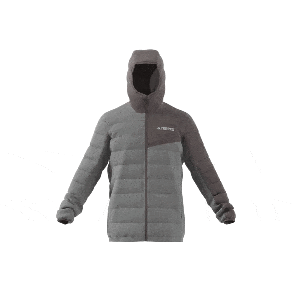 CASACA ADIDAS TÉRMICA LIGERA TERREX CON CAPUCHA JE6716 - HOMBRE