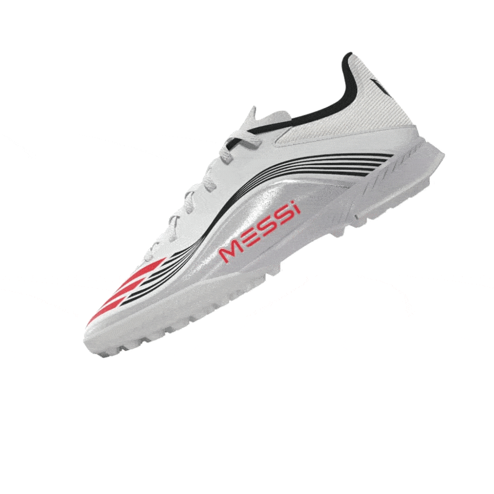 Zapatillas Adidas F50 Messi League TF Niños - Fútbol | JP7456 Blanco